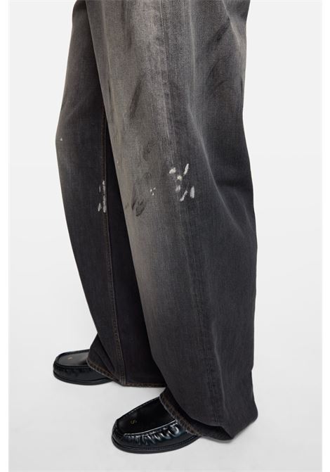 loose fit jeans 1981 man black ACNE STUDIOS | C00081900